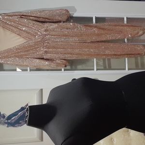 JUNPSUIT Gold sequece